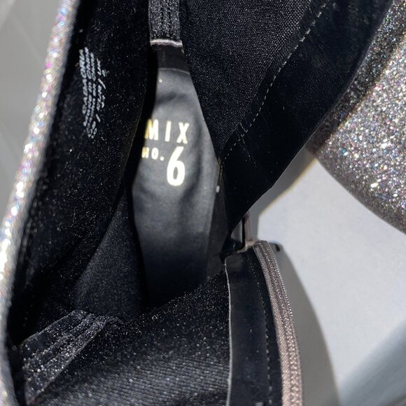 Glitter Sock Boots Size 10M Mix No. 6 CADAORIA 3" Heel - Picture 11 of 11